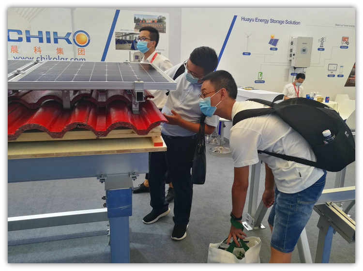 SNEC2020盛大開幕，晨科光伏支架產(chǎn)品燃爆全場